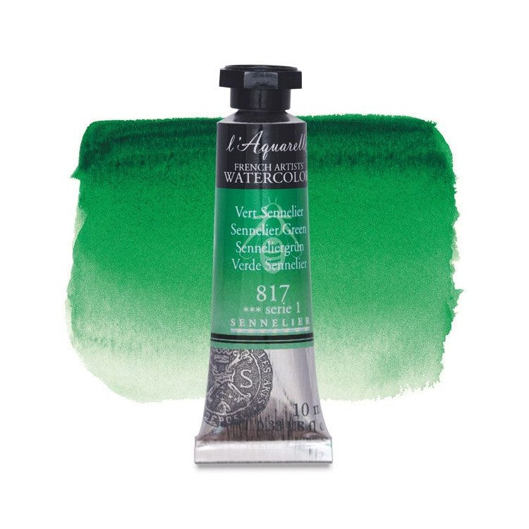 AQUARELA SENNELIER L'AQUARELLE 817 SENNELIER GREEN 10ML S1