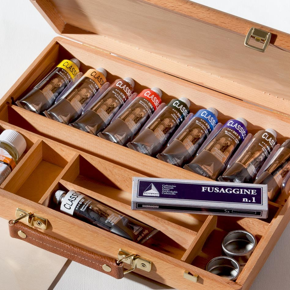 ESTOJO OLEO MAIMERI CLASSICO BEECHWOOD BOX 10 TBS 60ML 25X35