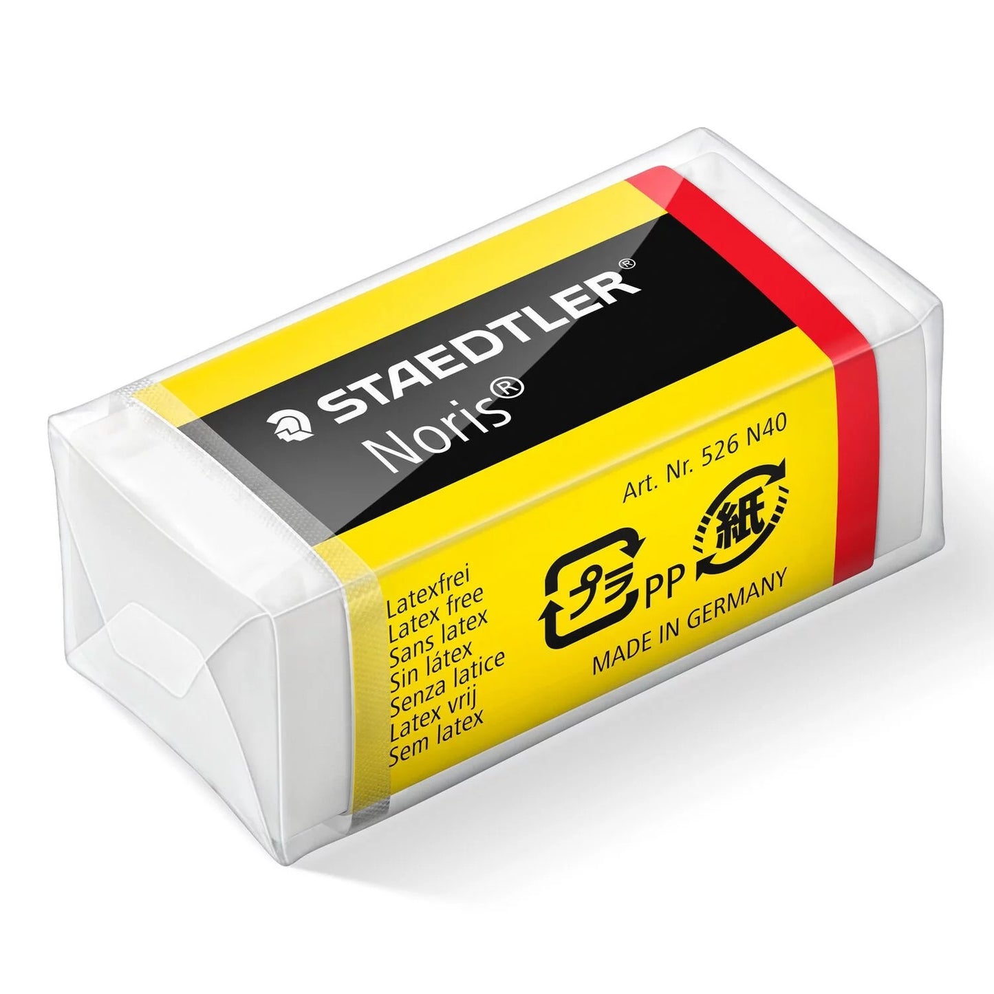 BORRACHA STAEDTLER NORIS PEQUENA 33X16X13MM