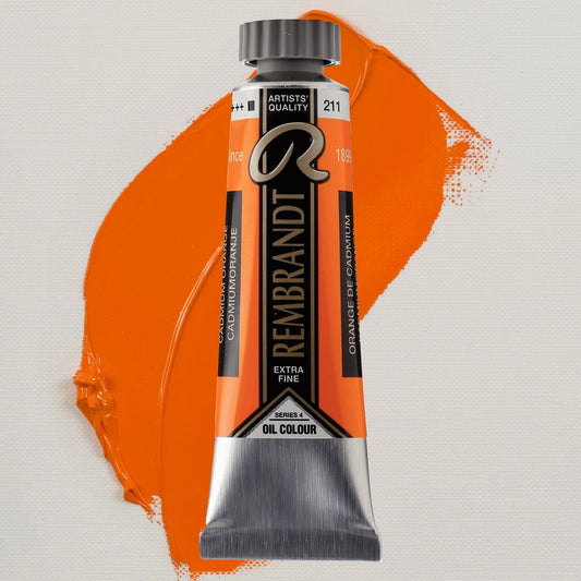 OLEO TALENS REMBRANDT 015ml 211 CADMIUM ORANGE S4