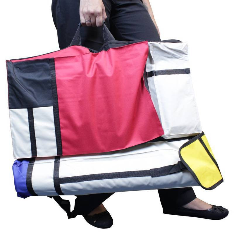 BOLSA NYLON A2 ARTISTICA MONDRIAN SINOART