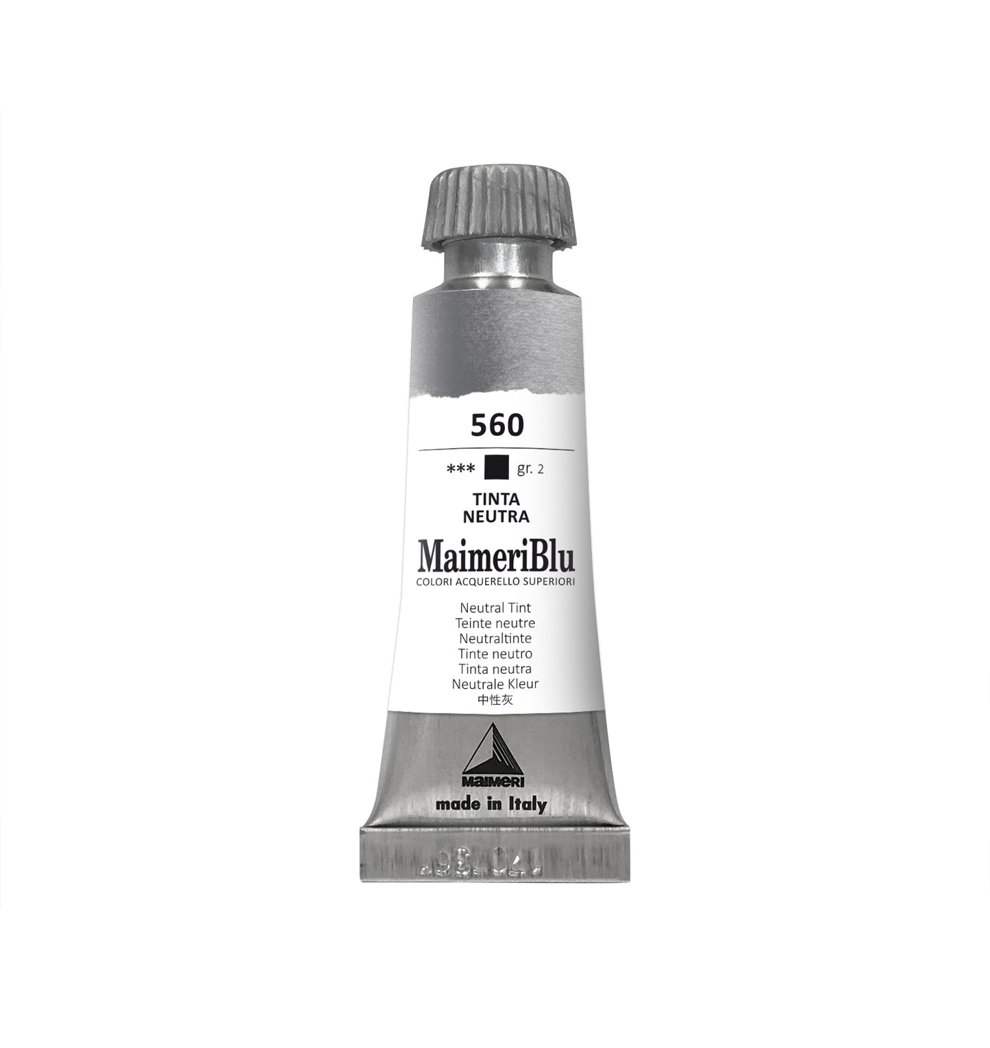 AQUARELA MAIMERIBLU ARTISTS 560 NEUTRAL TINT 12ML S2