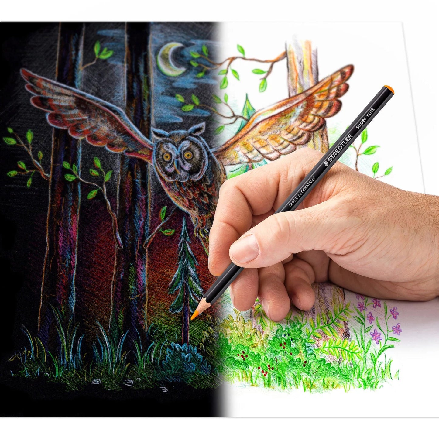 LAPIS COR STAEDTLER SUPERSOFT 24 CORES 149CC24