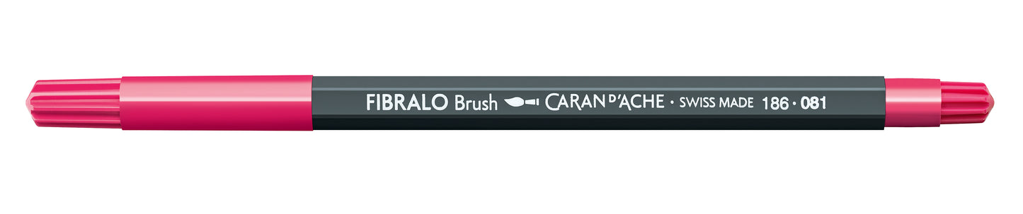 CANETA FIBRALO BRUSH 081 ROSA 186081
