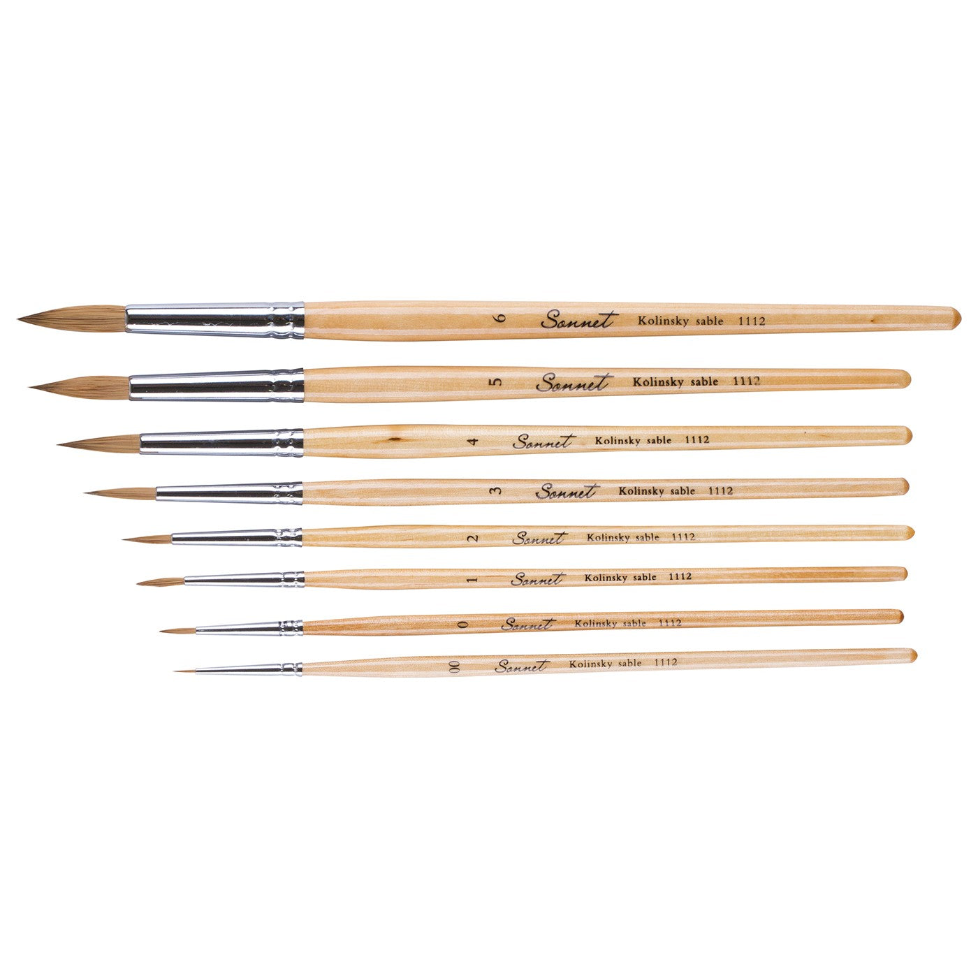 PINCEL SONNET KOLINSKY MISTO 1112x0 ROUND