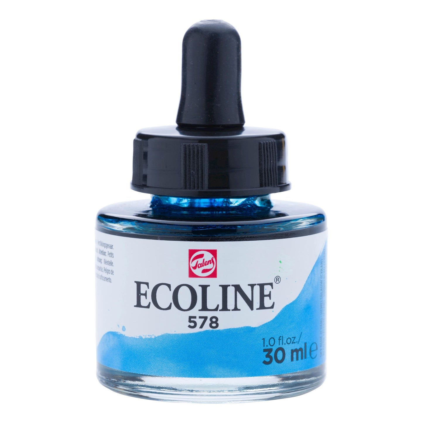 AQUARELA TALENS ECOLINE 30ML 578 SKY BLUE CYAN