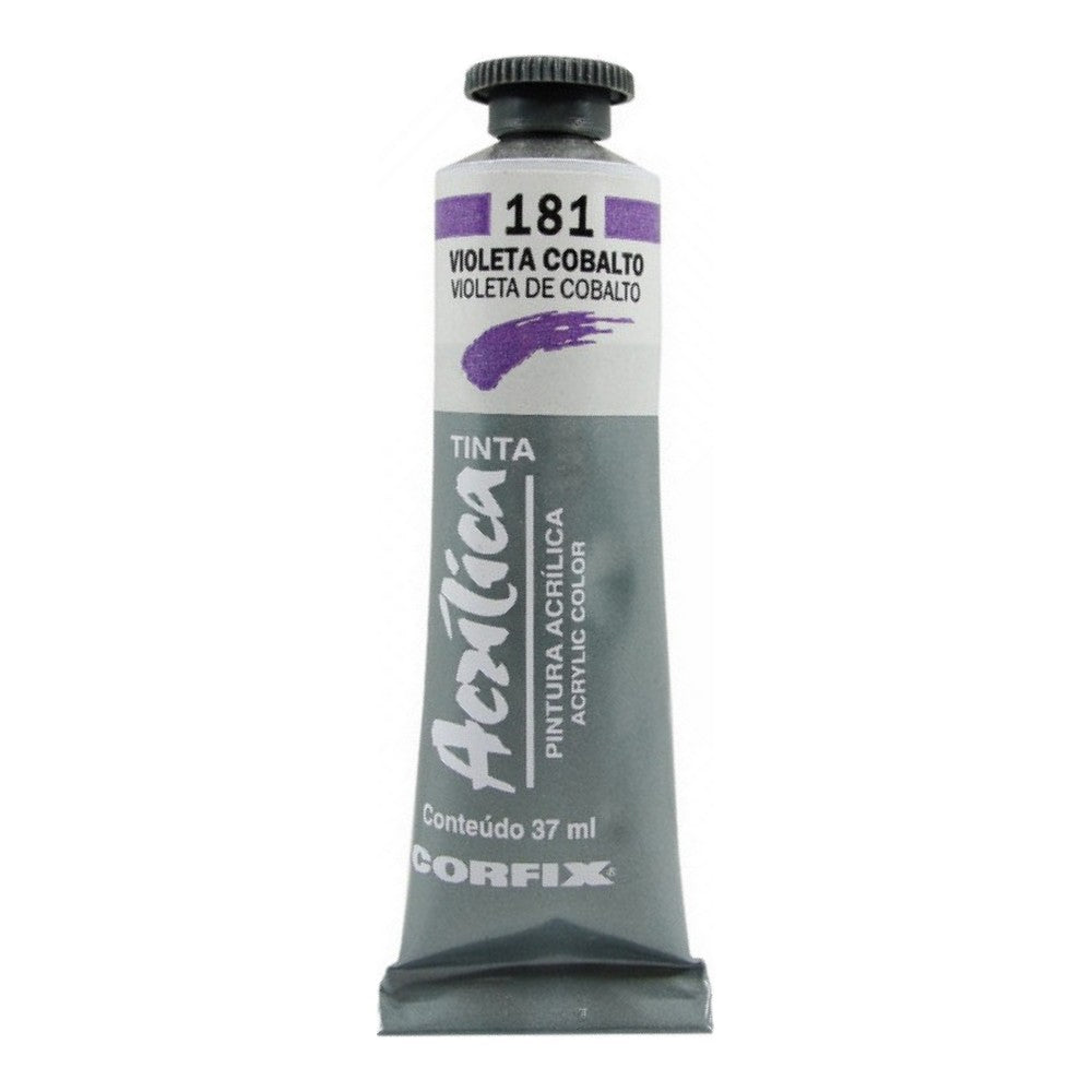 ACRILICA CORFIX 37ML 181 VIOLETA COBALTO
