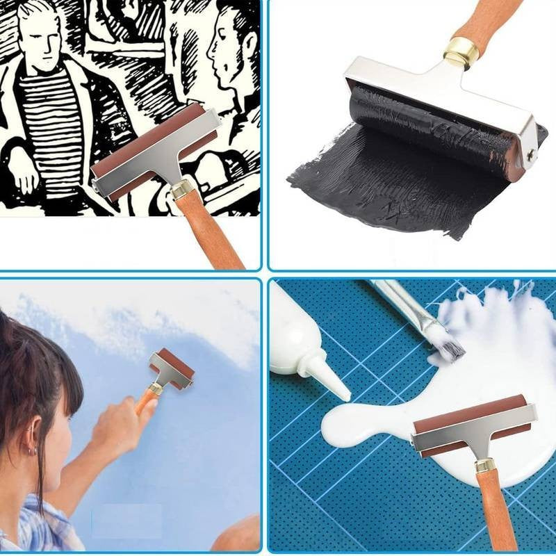 ROLO GRAVURA MACIO SUPORTE METAL SINOART 10CM T0250