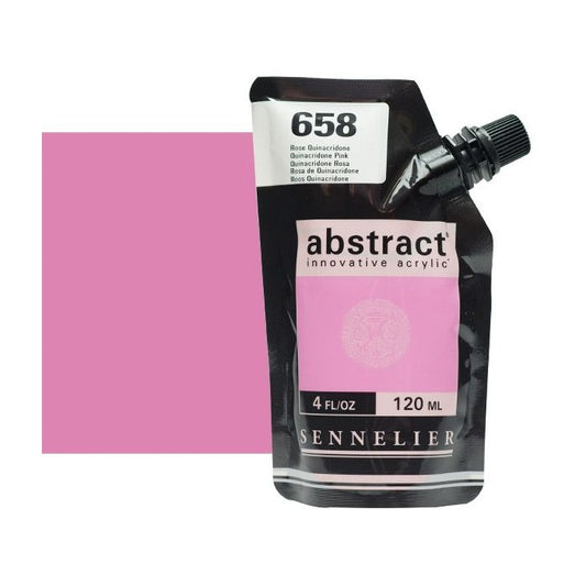 ACRILICA SENNELIER ABSTRACT 120ML 658 QUINACRIDONE PINK