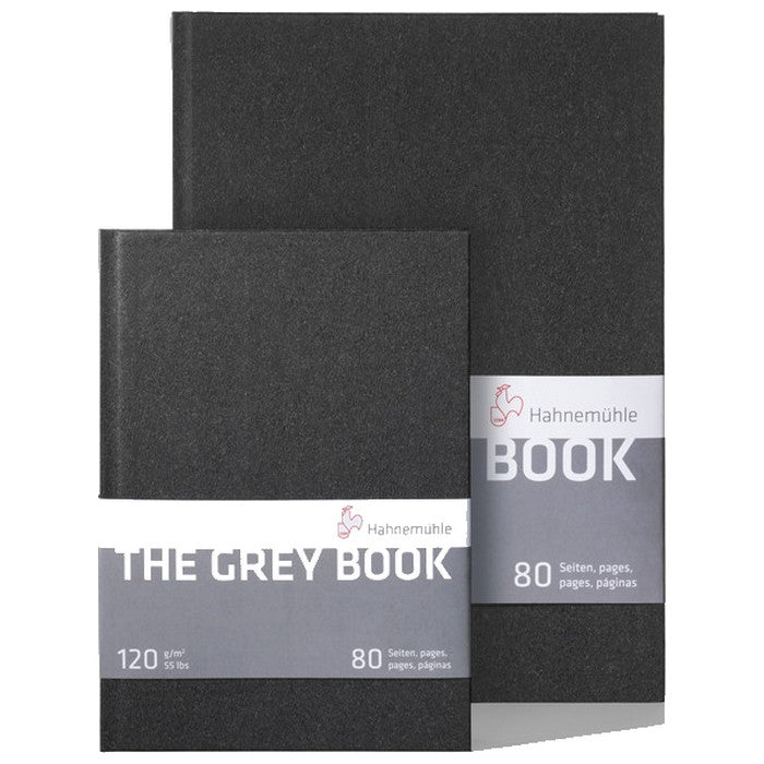 SKETCH BOOK HAHNEMUHLE GREY BOOK A4 120g/m2 40FLS
