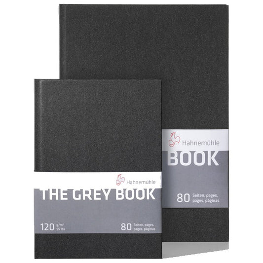 SKETCH BOOK HAHNEMUHLE GREY BOOK A4 120g/m2 40FLS