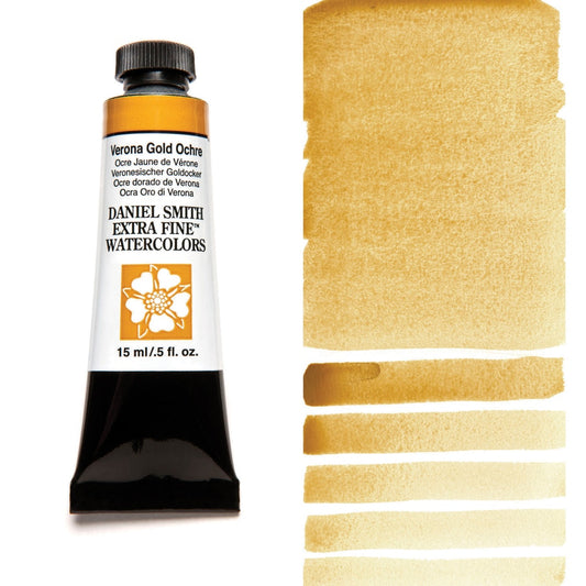 AQUARELA DANIEL SMITH 15ml EXTRA FINE Verona Gold Ochre 123