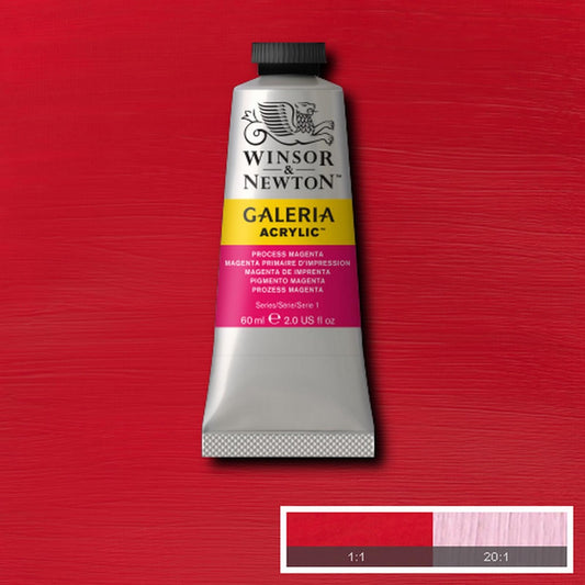 ACRILICA WINSOR NEWTON GALERIA 60ml 533 PROCESS MAGENTA 2120533