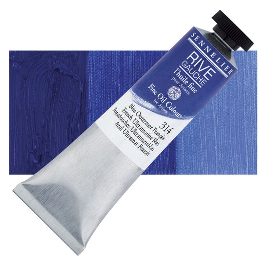 OLEO SENNELIER RIVE GAUCHE 40ML 314 FRENCH ULTRAMARINE BLUE