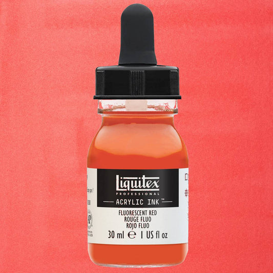 ACRILICA LIQUITEX INK! PROFESSIONAL 30ML 983 FLUO RED