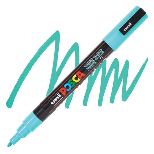CANETA POSCA PC-3M P6 VERDE AGUA