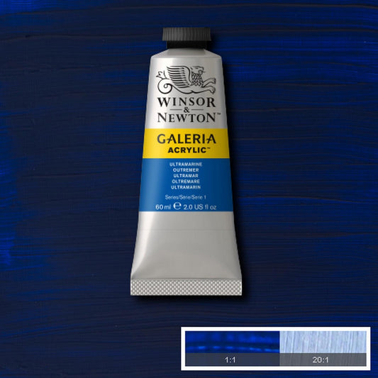 ACRILICA WINSOR NEWTON GALERIA 60ml 660 ULTRAMARINE 2120660