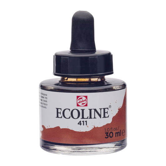 AQUARELA TALENS ECOLINE 30ML 411 BURNT SIENNA