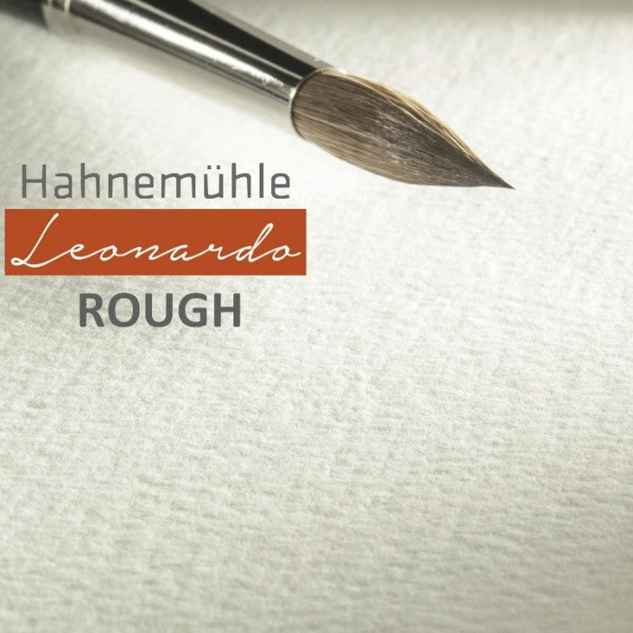 PAPEL HAHNEMUHLE LEONARDO 600G/M2 GRANA GROSSA 56X76 100% CO
