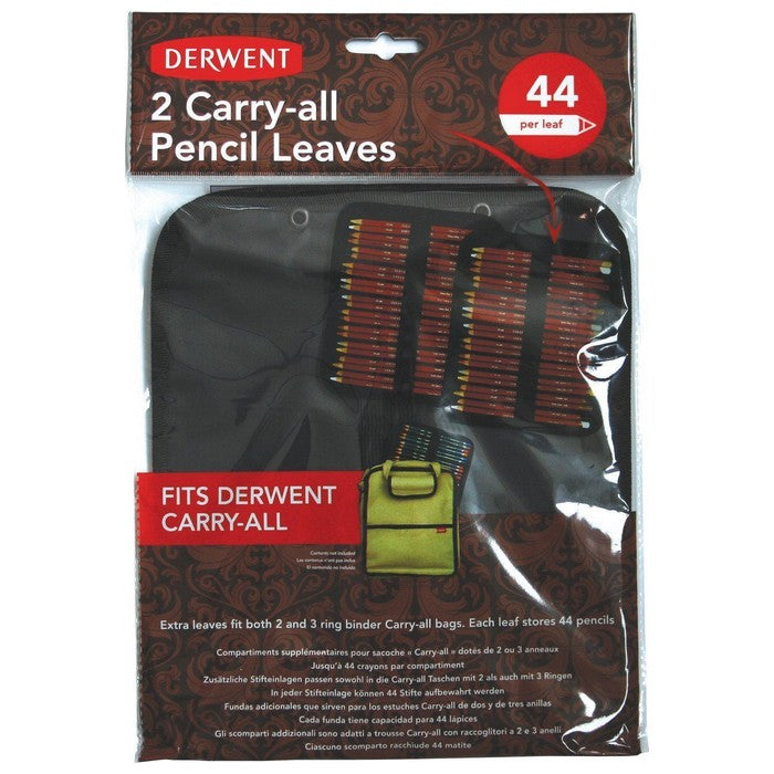 ESTOJO P/ LAPIS DERWENT CARRY-ALL REFIL PARA 44 LAPIS