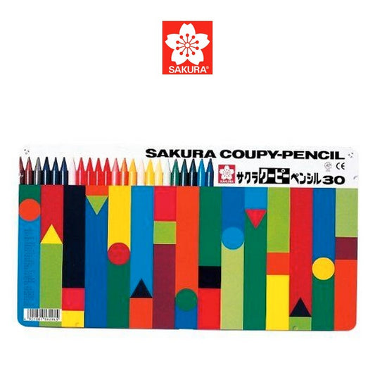 LAPIS CRAYON INTEGRAL SAKURA 30 CORES COUPY FY-30