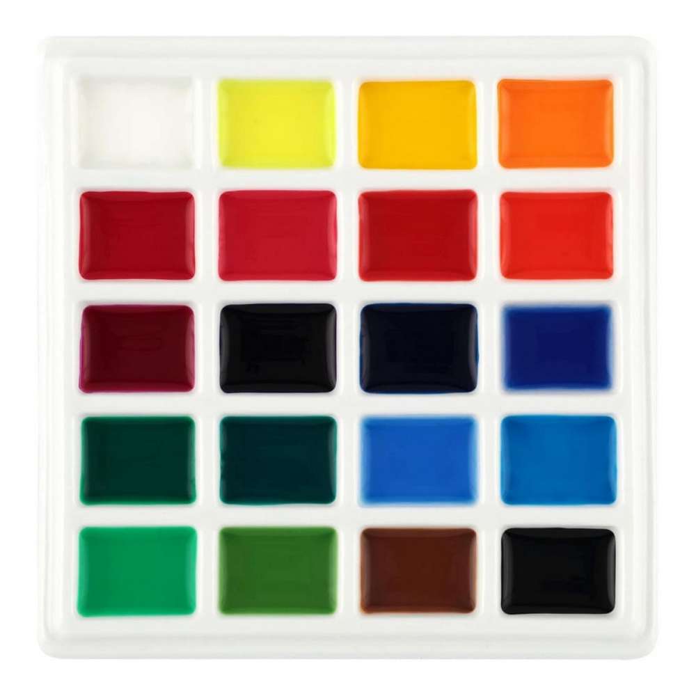 GODET CERAMICA COM TAMPA 20 CAVIDADES 12X12cm A260