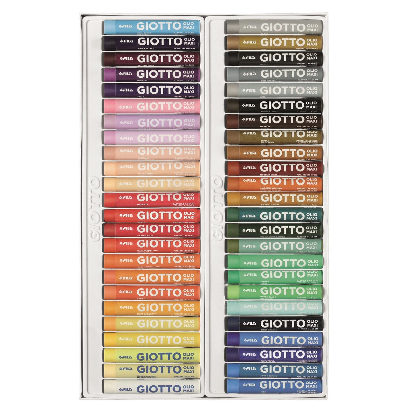 PASTEL OLEOSO GIOTTO OLIO MAXI 48 CORES 11MM