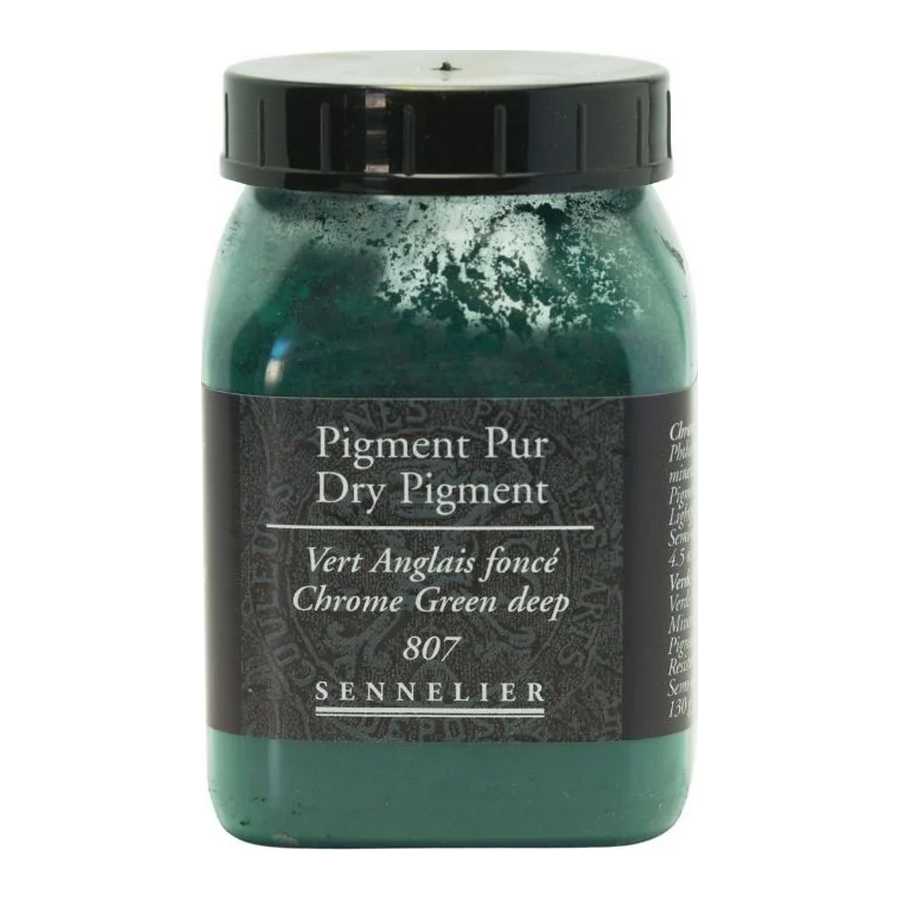 PIGMENTO PURO SENNELIER 807 CHROME GREEN DEEP 130g S3