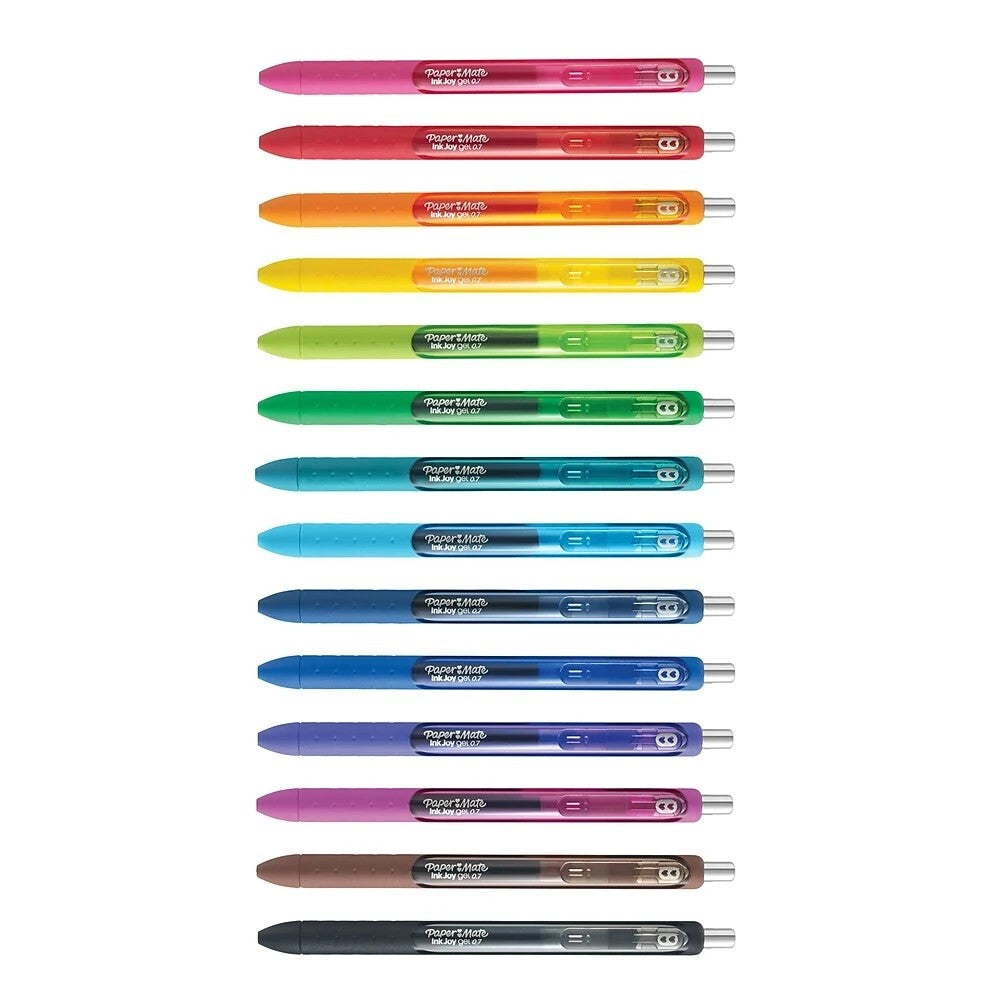 CANETA GEL PAPERMATE INKJOY C/ 14 CORES