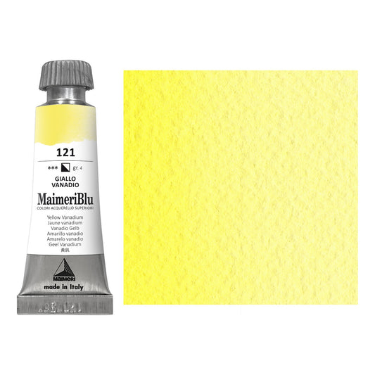AQUARELA MAIMERIBLU ARTISTS 121 YELLOW VANADIUM 12ML S4