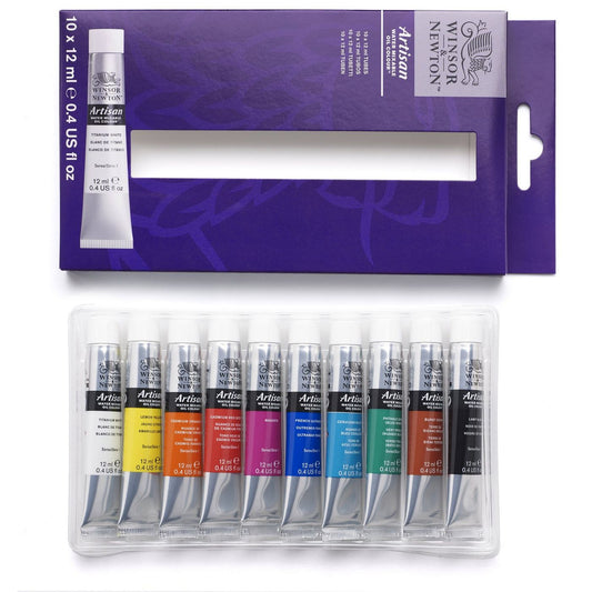 ESTOJO OLEO WINSOR NEWTON ARTISAN C/10 CORES 12ML 1590265