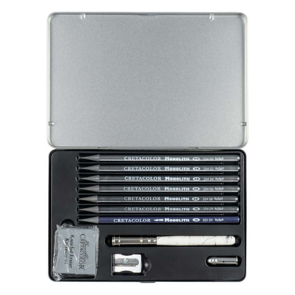 ESTOJO LAPIS GRAFITE INTEGRAL CRETACOLOR MONOLITH BOX 11 PEÇAS