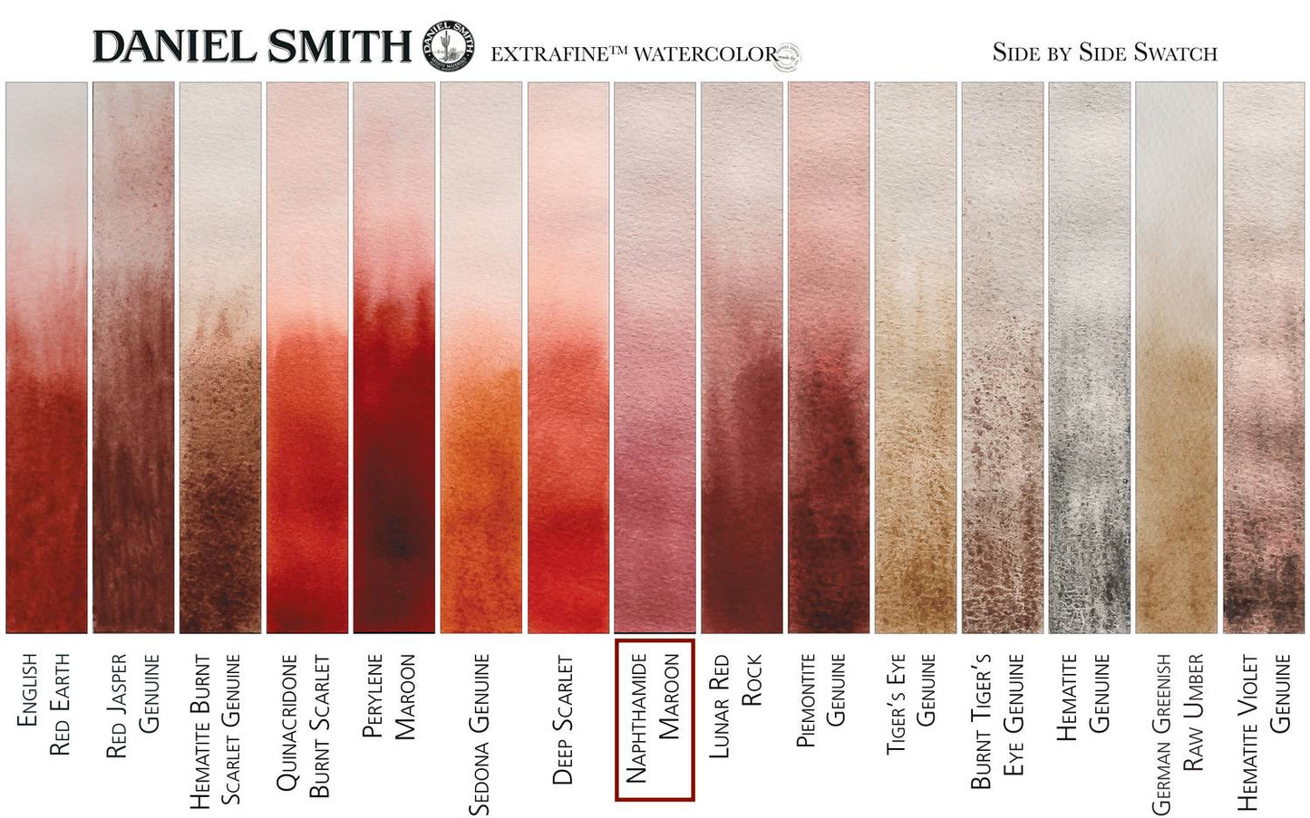 AQUARELA DANIEL SMITH 15ml EXTRA FINE Naphthamide Maroon 059