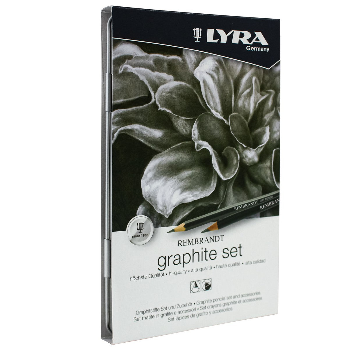 ESTOJO LAPIS GRADUADO LYRA ART GRAPHITE SET C/11 PECAS 2051111