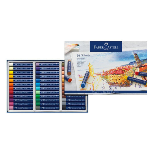 PASTEL OLEOSO FABER CASTELL 36 CORES 127036