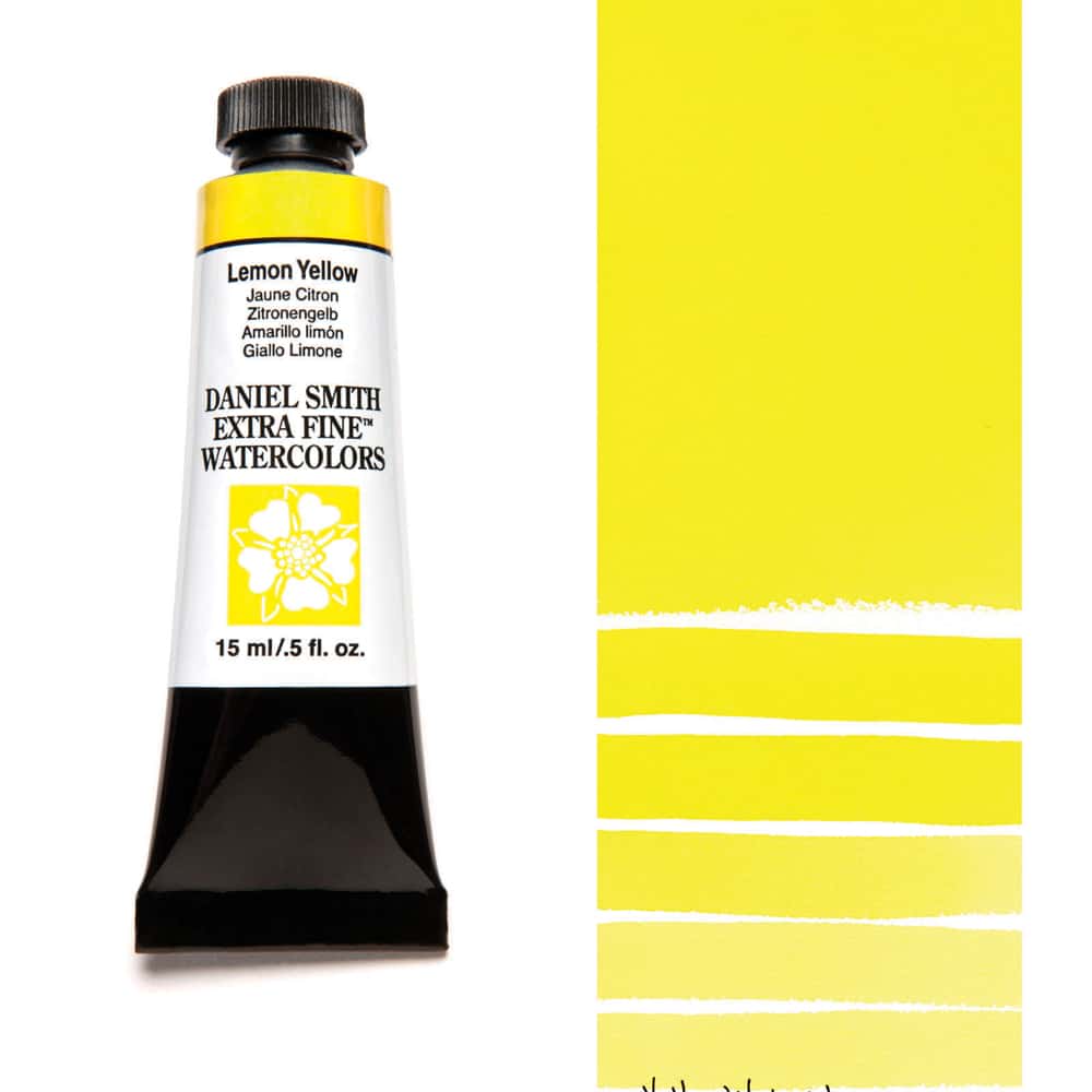 AQUARELA DANIEL SMITH 05ml EXTRA FINE Lemon Yellow 165