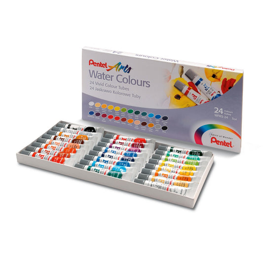ESTOJO AQUARELA PENTEL ARTS 24 CORES
