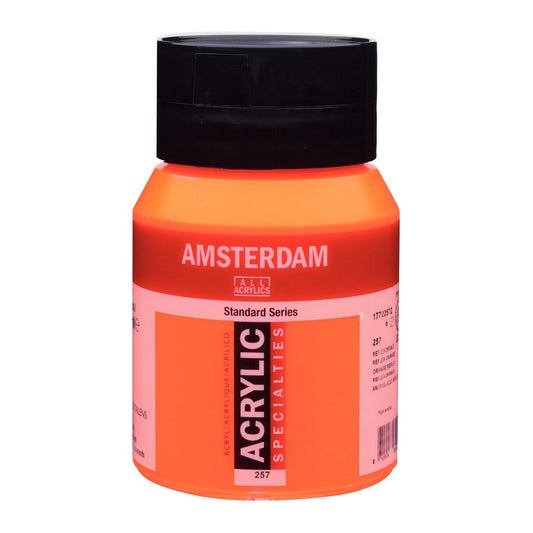 ACRILICA TALENS AMSTERDAM 500ml 257 REFLEX ORANGE