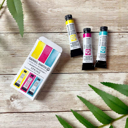 ESTOJO AQUARELA DANIEL SMITH 5ml 03 TUBOS 5ml - SPRING