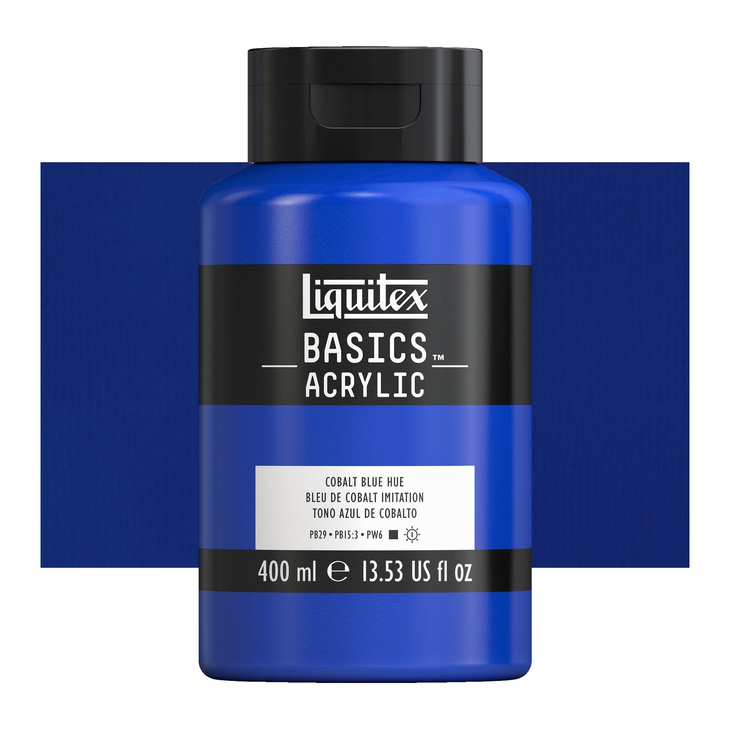 ACRILICA LIQUITEX BASICS 400ml 714 COBALT BLUE