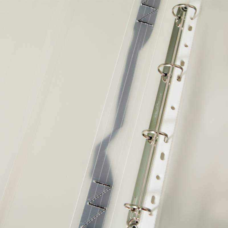 PASTA PORTFOLIO C/ ZIP E ALCA A3 C/ 10 SACOS PLASTICOS