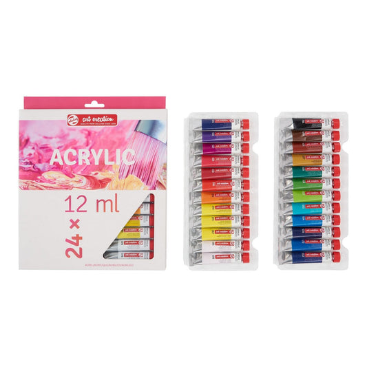 ESTOJO ACRILICA TALENS ART CREATION 24 CORES