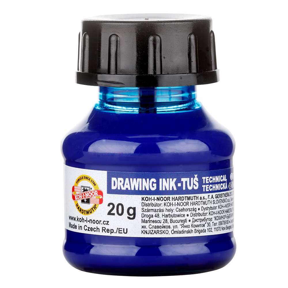 DRAWING INKS KOH-I-NOOR 20ML 702 AZUL