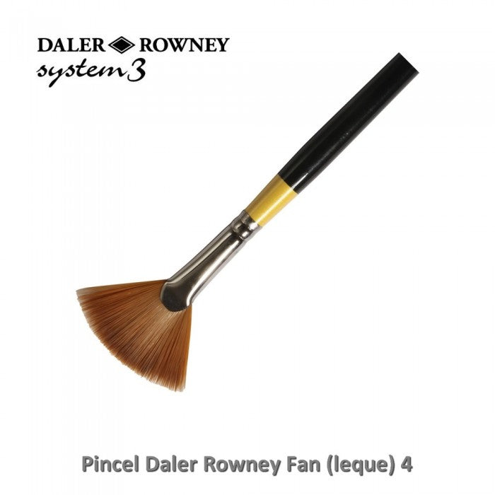 PINCEL DALER ROWNEY SYSTEM 3 FAN 04 SY46 CABO LONGO