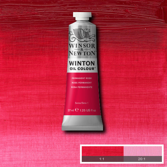 OLEO WINSOR NEWTON WINTON 37ML 502 PERMANENT ROSE