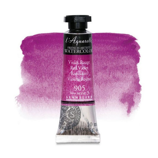 AQUARELA SENNELIER L'AQUARELLE 905 RED VIOLET 10ML S3