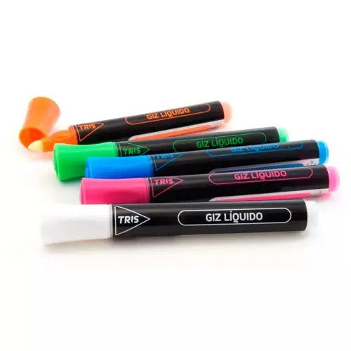 GIZ LIQUIDO POP OFFICE TRIS C/ 05 CORES