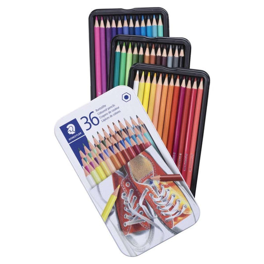 LAPIS COR STAEDTLER 36 CORES METAL 175M36