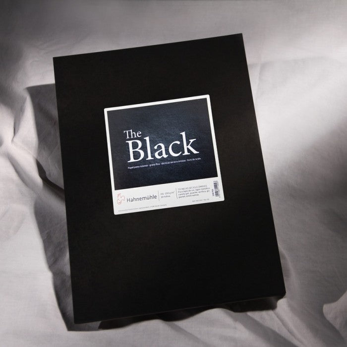 BLOCO HAHNEMUHLE THE BLACK A3 250G/M2 20FLS