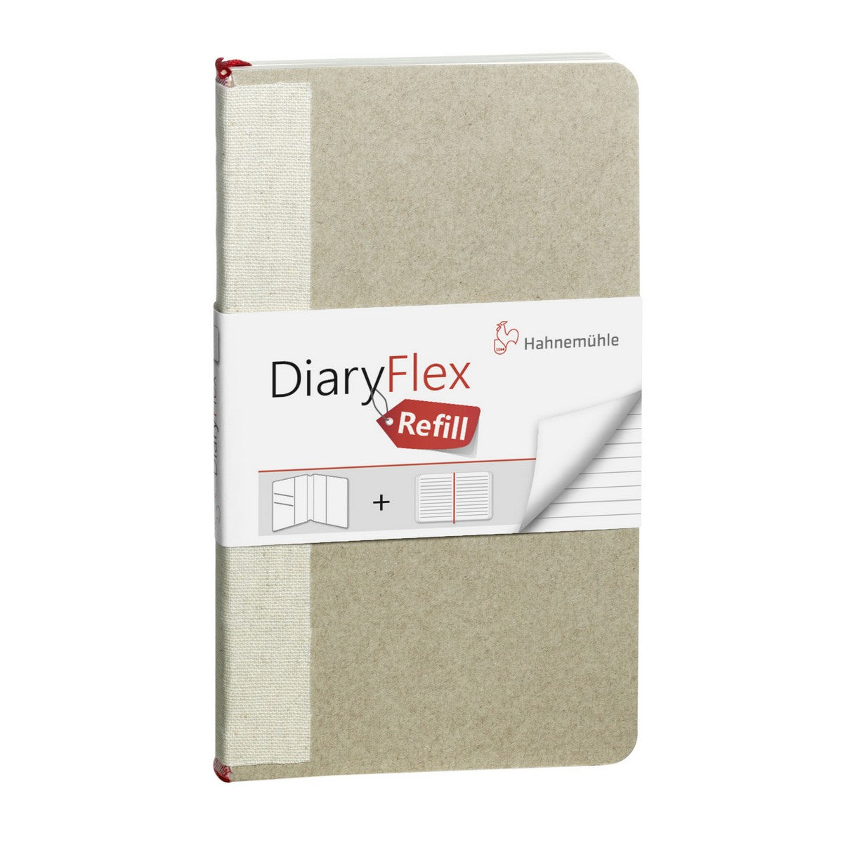 SKETCH HAHNEMUHLE DIARY FLEX 100g/m2 10x18cm PAUTA 80FLS REF